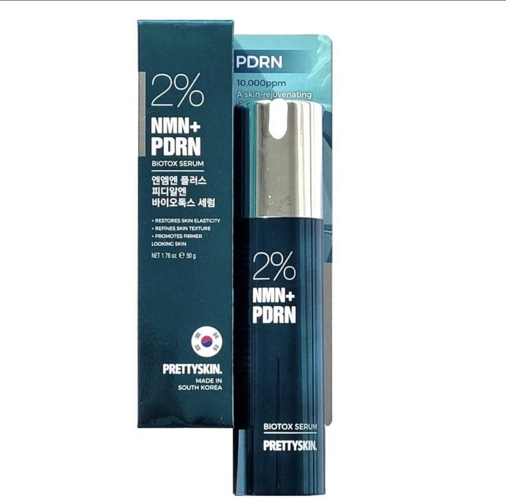Pretty Skin NMN+ PDRN Biotox Serum 50g Korean Anti Aging Face Serum